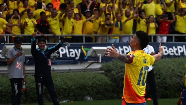 Colombia nuevamente brilla al ritmo de James