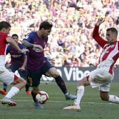 1x1 del Barça: la rabia de Messi evita la gran debacle