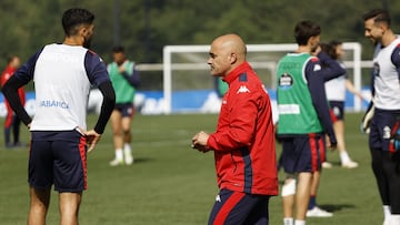 Óscar Gilsanz analizó el partido del Deportivo ante el Tenerife.