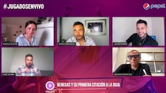 Benegas y su historia con la '10' de la Roja ante Colombia