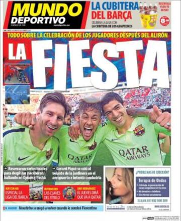 Portadas de la prensa deportiva