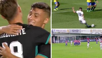 Los golazos de Óscar, el futuro crack del Real Madrid