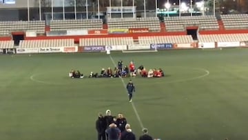 Veteranos del Terrassa al equipo femenino: "Sois unas guarras"