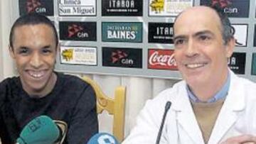 <b>RECUPERADO. </b>Valdo contó ayer sus vivencias tras su lesión y la posterior operación.