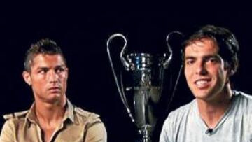 Kaká y Cristiano.