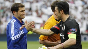 Buffon a Casillas: "No podría elegir, somos los mejores"