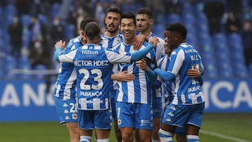Partido Deportivo de La Coruña - Talavera de la Reina. gol miku
