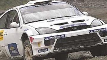 <b>BAUTISMO DE FUEGO. </b>Dani Solá inicia su andadura en el Mundial al volante del Ford Focus oficial.