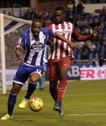 Imágenes de Jackson ante el Depor en la fecha 10 de Liga