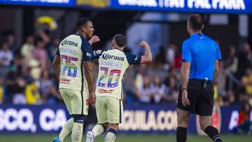 during the game America vs Leon, a friendly match of preparation prior to the start of the Torneo Apertura 2022 of the Liga BBVA MX, at PayPal Park Stadium, on June 22, 2022.
<br><br>
durante el partido America vs Leon, - Tour Aguila- partido amistoso de preparacion previo al inicio del Torneo Apertura 2022 de la Liga BBVA MX en el PayPal Park Stadium, el 22de Junio de 2022.