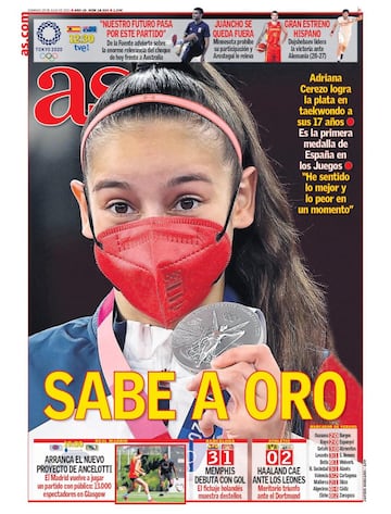 Las portadas de AS de julio