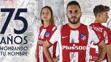 La nueva equipaci&oacute;n del Atl&eacute;tico.