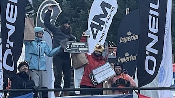 Ione Gangoiti, 3ª en Cerro Bayo 3*