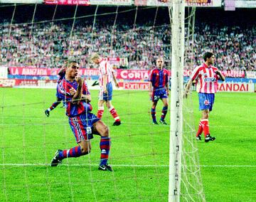 Desafortunado gesto de Ronaldo en un derbi de 1996