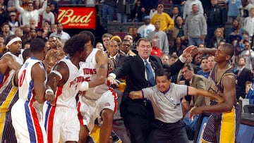 Las cinco peleas más escandalosas de la historia de la NBA