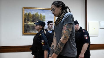 Brittney Griner apeló su sentencia a 9 años de prisión emitida por Rusia