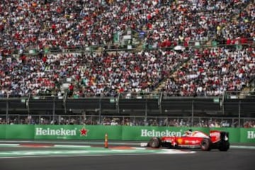 Este sábado se llevó a cabo la calificación del Gran Premio de México, y así se vivió el ambiente en el Autódromo Hermanos Rodríguez.