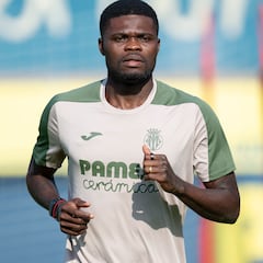 Tranquilidad en el primer día de Thomas Partey en Villarreal