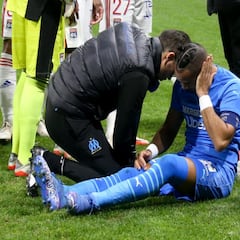 Lyon fans banned after crowd trouble against Marseille