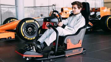 McLaren ficha a un 'gamer' para trabajar en el simulador