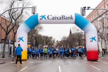 Octava edicin de la Carrera Inclusiva de la Aficin del Movistar Estudiantes.