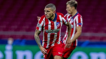 Lucas Torreira con el Atl&eacute;tico.