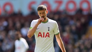 Clément Lenglet, jugador del Tottenham, durante un partido.