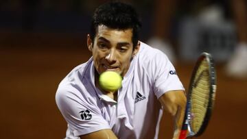 En su primer partido oficial tras cinco meses, el chileno, junto al noruego Casper Ruud, cayó ante los terceros favoritos Rajeev Ram y Joe Salisbury.
