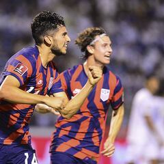 How many times have USMNT been in World Cup qualifying play-off?