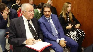 Jamal Satli Iglesias, presidente de BlueBay, durante el juicio contra Al Thani.