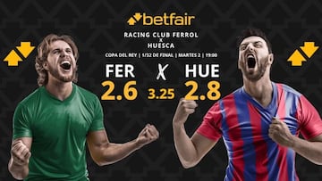 Racing Club Ferrol vs. SD Huesca: horario, dónde ver, pronósticos y estadísticas
