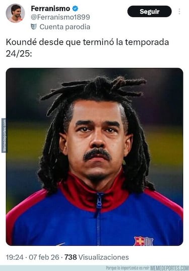 Lamine y Mbappé protagonistas de los memes del fin de semana