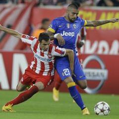 Casi siete meses después Vidal volvió a jugar 90' por Juventus