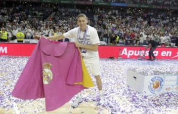 El Real Madrid, campeón de Liga Endesa. Jaycee Carroll.