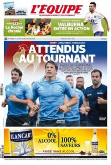 Portadas de la prensa deportiva