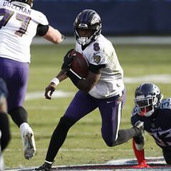 Lamar Jackson finalmente gana en Playoffs
