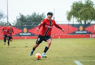 Aimar Peña vuela en Mallorca