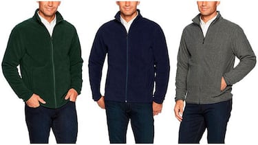 Suave y en 27 colores: el forro polar para hombre ideal para el frío