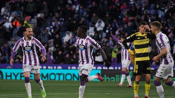 09/03/24 PARTIDO SEGUNDA DIV ISION
REAL VALLADOLID - REAL ZARAGOZA
GOL 1-0 NDIAYE ALEGRIA