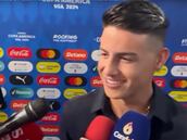 En redes dicen que esta es la peor entrevista a James Rodríguez: ojo a la cara del ‘10′