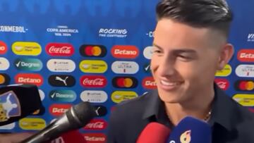 En redes dicen que esta es la peor entrevista a James Rodríguez: ojo a la cara del ‘10′