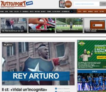 Portadas de la prensa extranjera