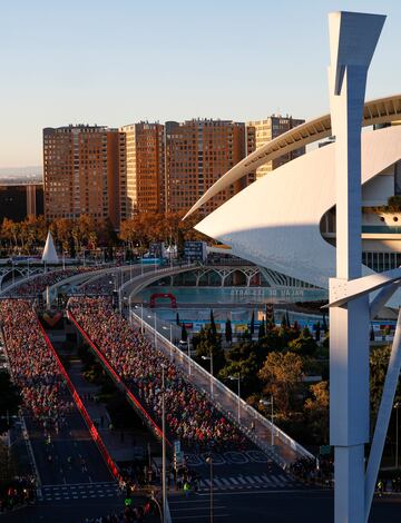 Las mejores imágenes del Maratón de Valencia