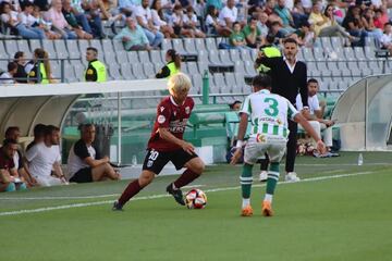 Aikito encara a Calderón, del Córdoba.