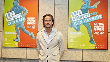 Feliciano L&oacute;pez, director del Mutua Madrid Open.