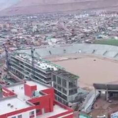 Al 60%: así va la remodelación del Tierra de Campeones de Iquique