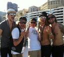 Raikkonen visitó Montecarlo con 'The Dudesons'