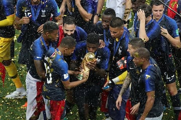 Samuel Umtiti y su selección.