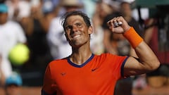 El puntazo de Nadal ante uno de los físicos más atípicos de la ATP