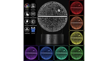 Proyector led de hologramas en 3D de 'Star Wars' con 16 colores en Amazon